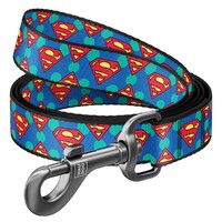 Поводок для собак WAUDOG Nylon, рисунок "Супермен Лого" DC Comics