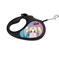Поводок-рулетка для собак WAUDOG R-leash Харли Квин светоотражающая