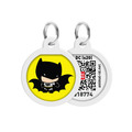 Адресник для собак и котов металлический WAUDOG Smart ID c QR паспортом
